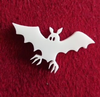 Bat Brooch or earring size acrylics  for orderi