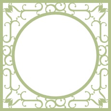 Wrought Iron Frame Tramways chipboard themed overlay